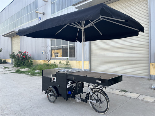 커피 카트 음식 판매 자전거 편리한 음식 서비스 L2700*W800*H2200mm