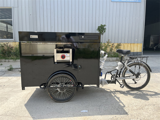 커피 카트 음식 판매 자전거 편리한 음식 서비스 L2700*W800*H2200mm