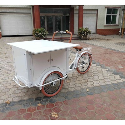 물 원자재 커피 배달용 삼륜구동 220V/110V 전압 이동식품 자전거