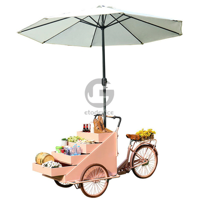 야채 가공 공장 이동 커피 자전거 카트 L200.00cm*W95.00cm*H110.00cm