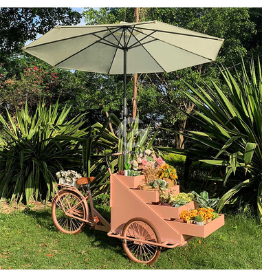 야채 가공 공장 이동 커피 자전거 카트 L200.00cm*W95.00cm*H110.00cm