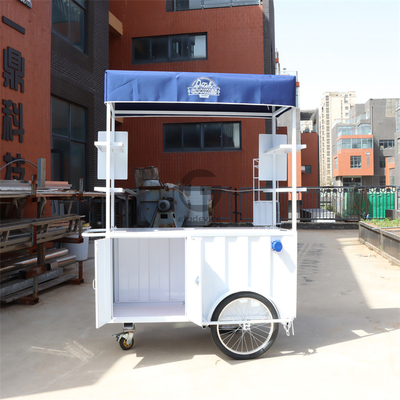 팔릴 수 있는 핸드 푸드 카트