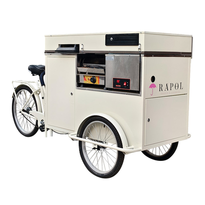 200W 아이스크림 푸시 카트 맞춤식 음식 간식 카트 조작이 쉽습니다